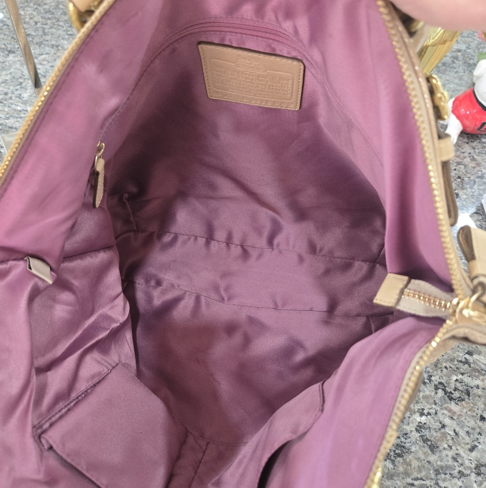 Coach 1941 Beige Madison Sophia Satchel Y2K - Picture 15 of 16